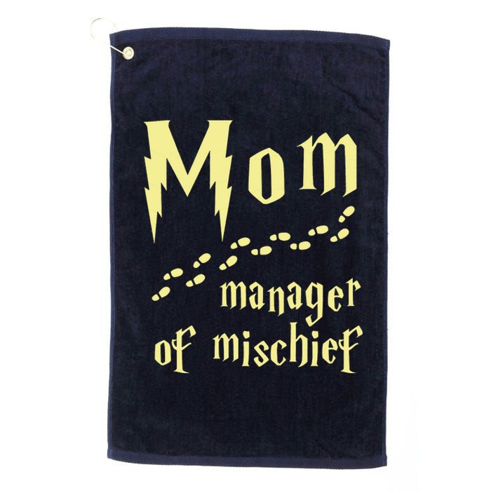 Manager Of Mischief Platinum Collection Golf Towel