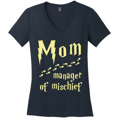 Manager Of Mischief Women's V-Neck T-Shirt