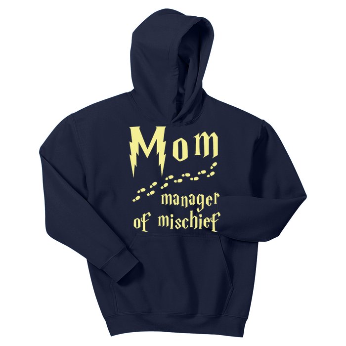 Manager Of Mischief Kids Hoodie