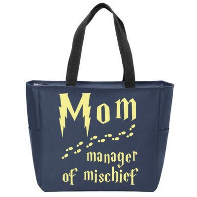 Manager Of Mischief Zip Tote Bag