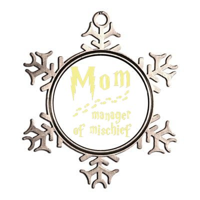 Manager Of Mischief Metallic Star Ornament