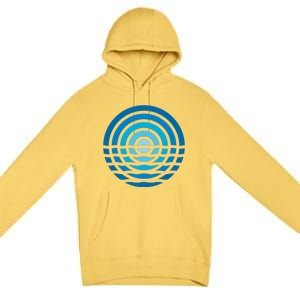 Moonrise Ocean Premium Pullover Hoodie