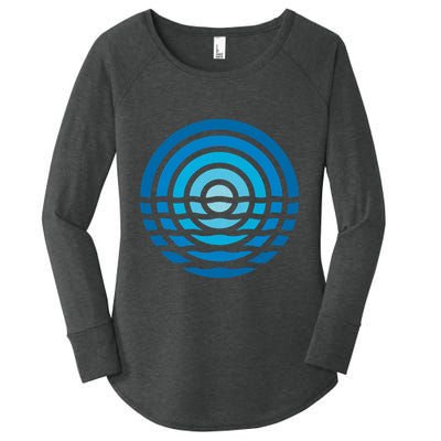 Moonrise Ocean Women's Perfect Tri Tunic Long Sleeve Shirt
