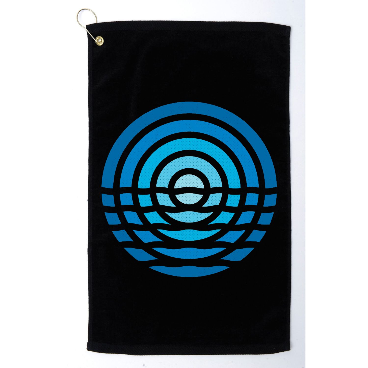 Moonrise Ocean Golf Towel