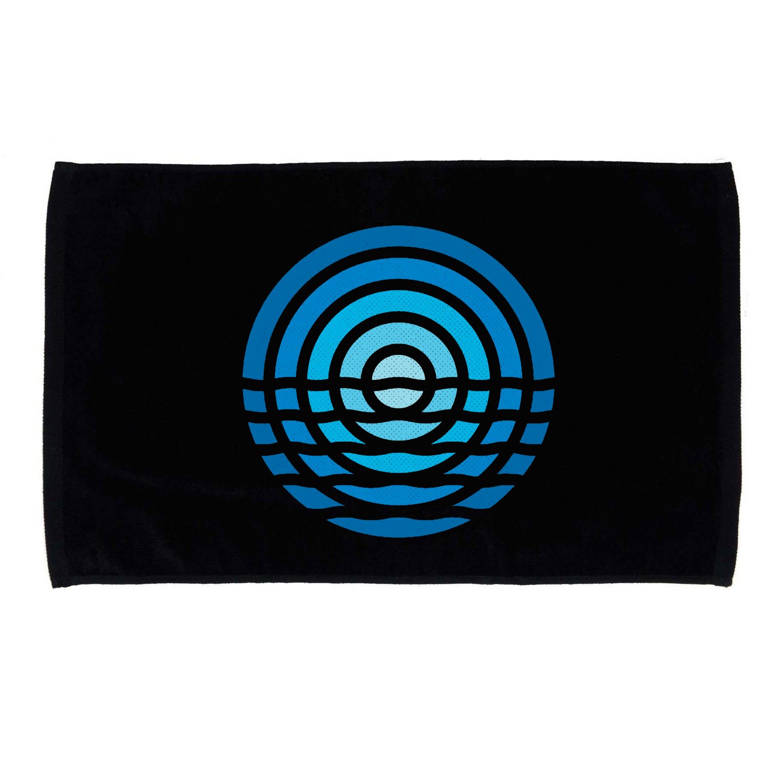 Moonrise Ocean Microfiber Hand Towel