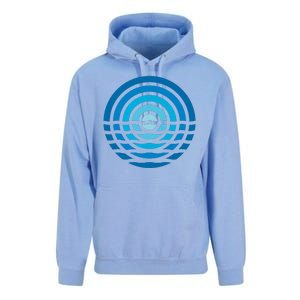 Moonrise Ocean Unisex Surf Hoodie