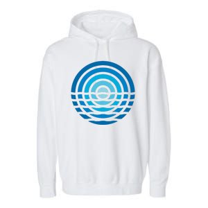 Moonrise Ocean Garment-Dyed Fleece Hoodie