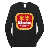 Munchen Oktoberfest Munich Bavarian Germany Long Sleeve Shirt