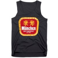 Munchen Oktoberfest Munich Bavarian Germany Tank Top