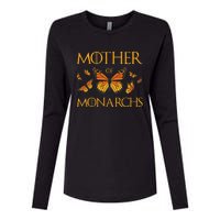 Mother Of Monarchs Butterfly Lover Insect Butterflies Womens Cotton Relaxed Long Sleeve T-Shirt