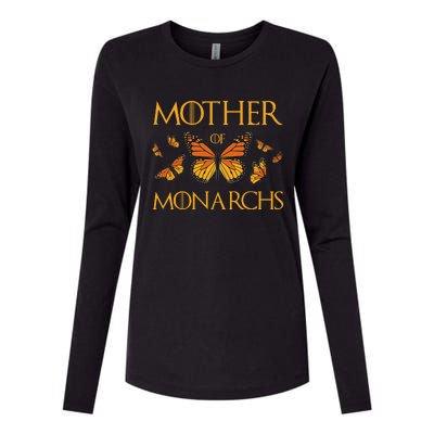 Mother Of Monarchs Butterfly Lover Insect Butterflies Womens Cotton Relaxed Long Sleeve T-Shirt