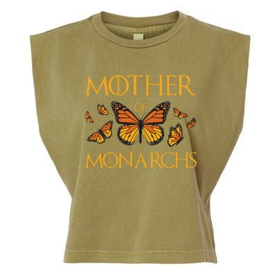 Mother Of Monarchs Butterfly Lover Insect Butterflies Garment-Dyed Women's Muscle Tee