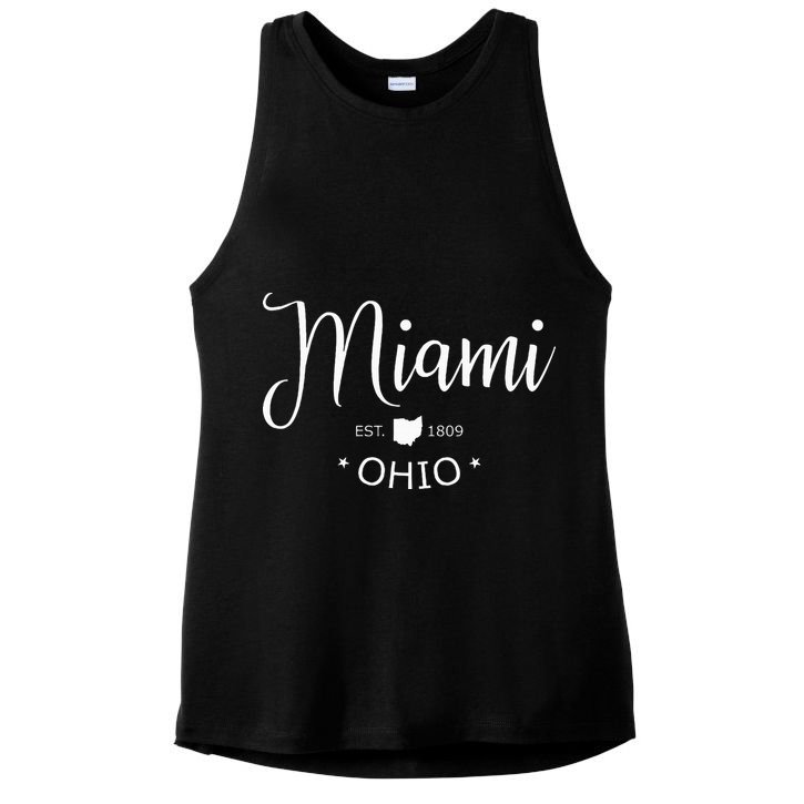 Miami Ohio Ladies PosiCharge Tri-Blend Wicking Tank