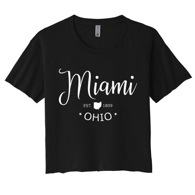 Miami Ohio Crop Top