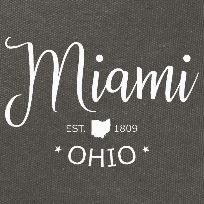 Miami Ohio Cotton Canvas Backpack