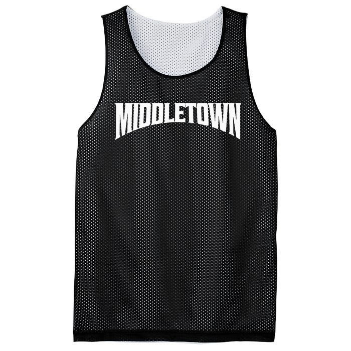 Middletown Ohio Mesh Reversible Basketball Jersey Tank