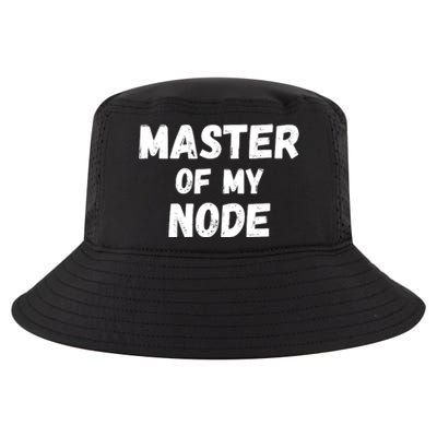 Master Of My Node, Bitcoin, Crypto, Blockchain, HODL Crypto Staking Cool Comfort Performance Bucket Hat