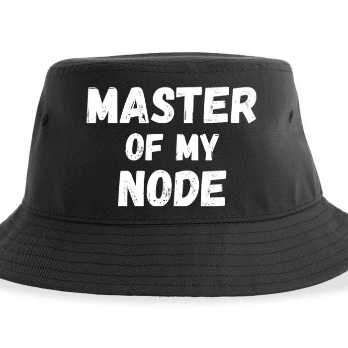 Master Of My Node, Bitcoin, Crypto, Blockchain, HODL Crypto Staking Sustainable Bucket Hat