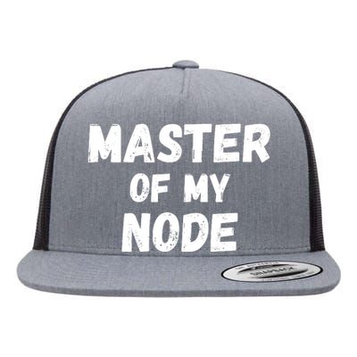 Master Of My Node, Bitcoin, Crypto, Blockchain, HODL Crypto Staking Flat Bill Trucker Hat