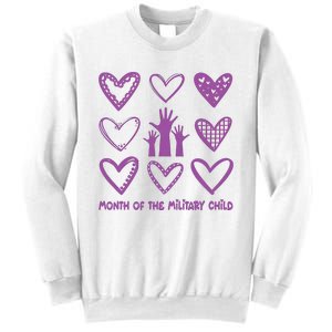 Month Of Military Child Military Child Awareness Sweatshirt