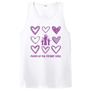 Month Of Military Child Military Child Awareness PosiCharge Competitor Tank