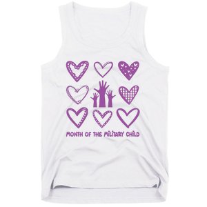 Month Of Military Child Military Child Awareness Tank Top