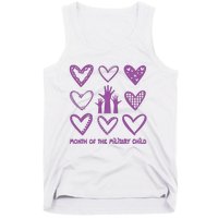 Month Of Military Child Military Child Awareness Tank Top