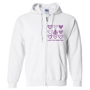 Month Of Military Child Military Child Awareness Full Zip Hoodie