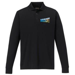 Muscat Oman Performance Long Sleeve Polo