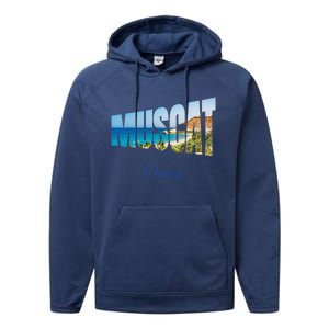 Muscat Oman Performance Fleece Hoodie