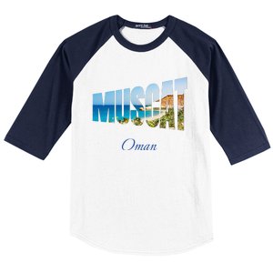 Muscat Oman Baseball Sleeve Shirt