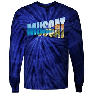 Muscat Oman Tie-Dye Long Sleeve Shirt