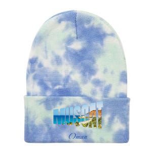 Muscat Oman Tie Dye 12in Knit Beanie