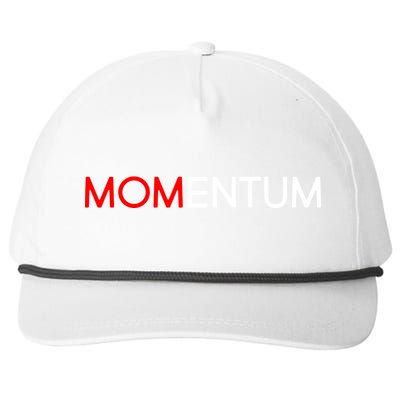 Momentum Mom Snapback Five-Panel Rope Hat