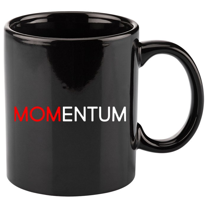 Momentum Mom 11oz C Handle Ceramic Mug