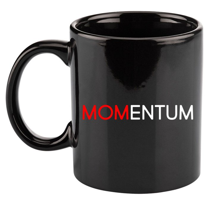 Momentum Mom 11oz C Handle Ceramic Mug