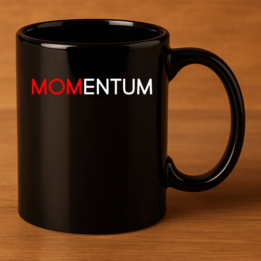 Momentum Mom 11oz C Handle Ceramic Mug