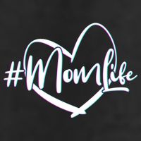 #MomLife 7 Panel Mesh Trucker Snapback Hat