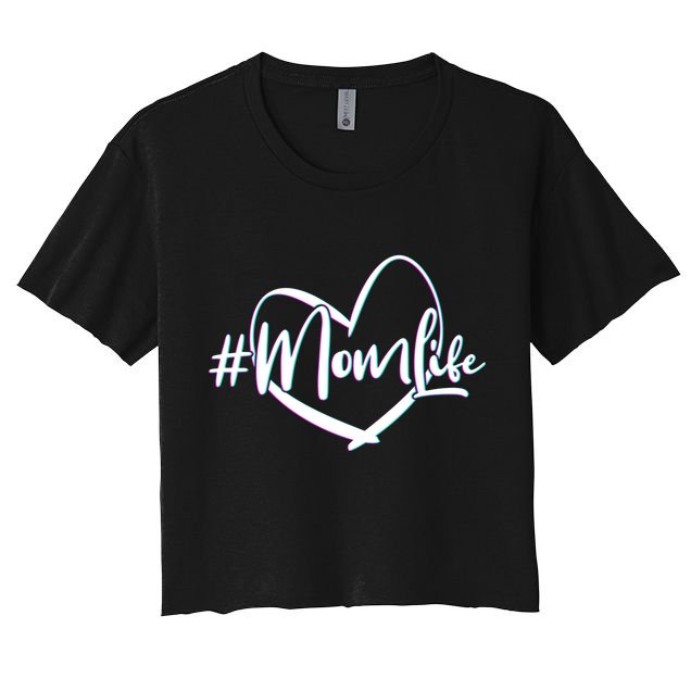 #MomLife Crop Top