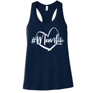 #MomLife Women's Racerback Tank