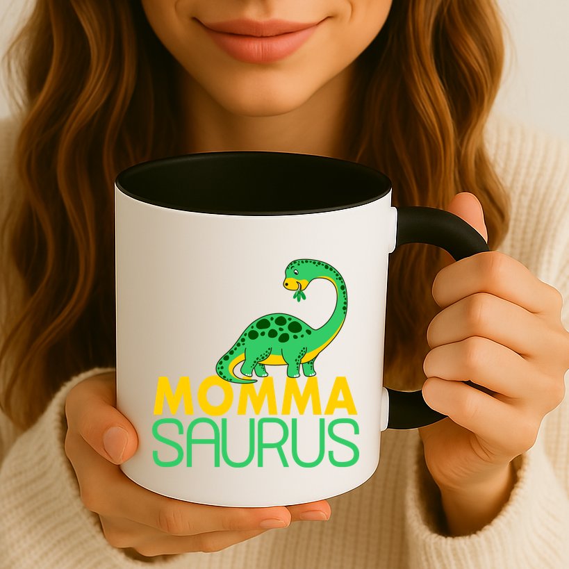 Momma Saurus Mommasaurus Dinosaur Cute Mom Mug
