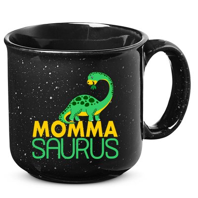 Momma Saurus Mommasaurus Dinosaur Cute Mom 15oz Campfire Ceramic Mug
