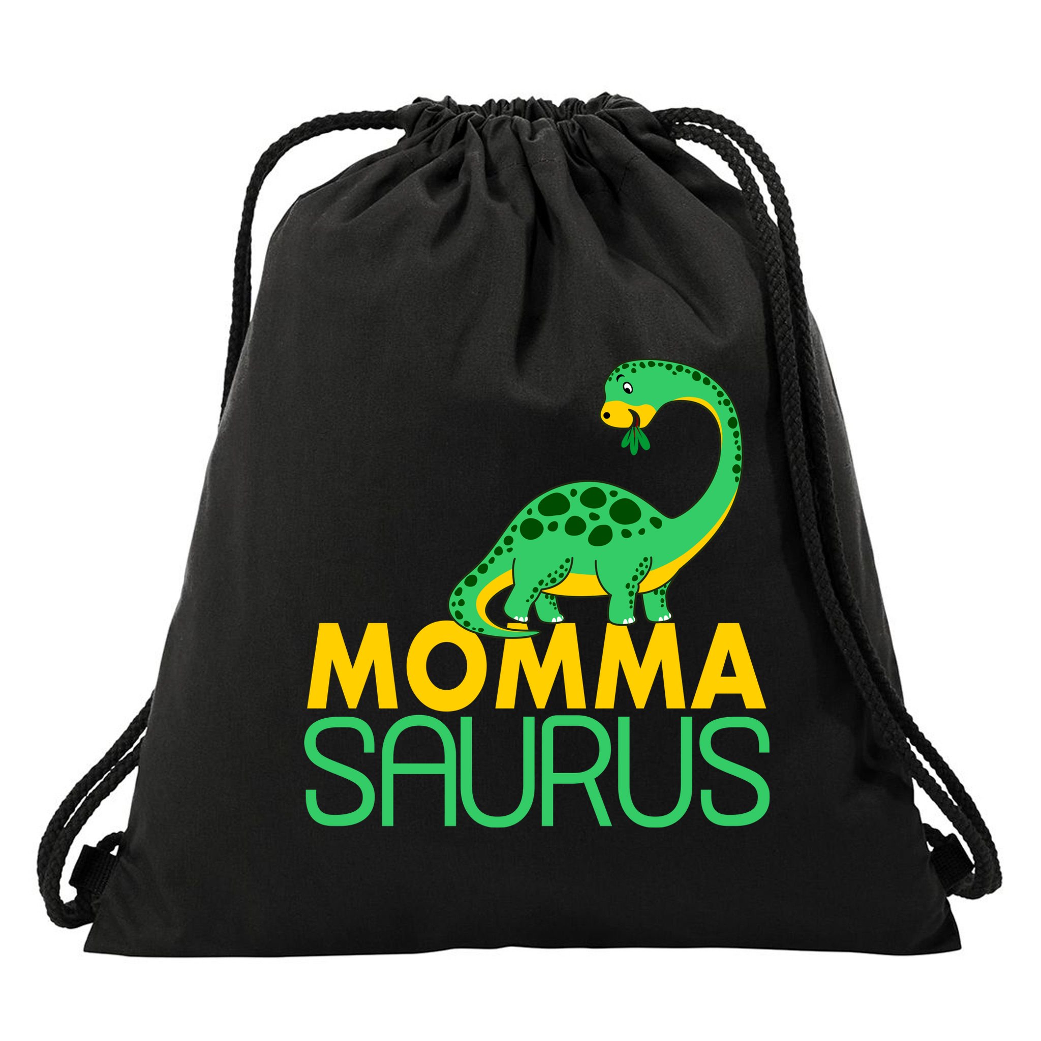 Momma Saurus Mommasaurus Dinosaur Cute Mom Drawstring Bag