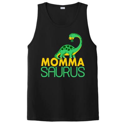 Momma Saurus Mommasaurus Dinosaur Cute Mom PosiCharge Competitor Tank