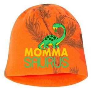 Momma Saurus Mommasaurus Dinosaur Cute Mom Kati - Camo Knit Beanie