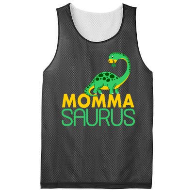 Momma Saurus Mommasaurus Dinosaur Cute Mom Mesh Reversible Basketball Jersey Tank