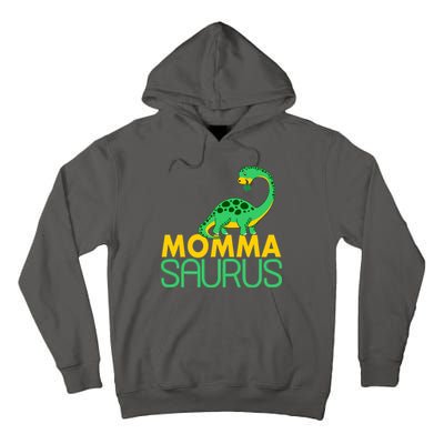 Momma Saurus Mommasaurus Dinosaur Cute Mom Tall Hoodie