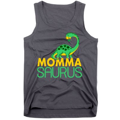 Momma Saurus Mommasaurus Dinosaur Cute Mom Tank Top