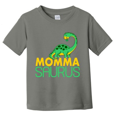 Momma Saurus Mommasaurus Dinosaur Cute Mom Toddler T-Shirt
