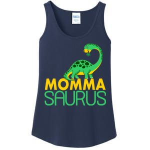 Momma Saurus Mommasaurus Dinosaur Cute Mom Ladies Essential Tank